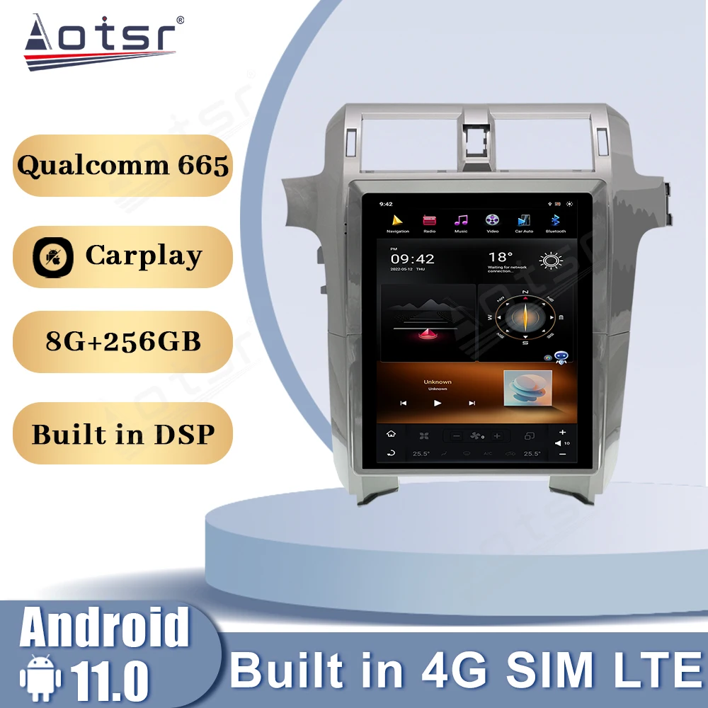 Qualcomm Snapdragon 665 Android 11 Car Radio For Lexus GX400 2010 2011 2012 2013 2014 2015 2016 Carplay SIM GPS Stereo Head Unit
Qualcomm Snapdragon 665 Android 11 Car Radio For Lexus GX400 2010 2011 2012 2013 2014 2015 2016 Carplay SIM GPS Stereo Head Unit
