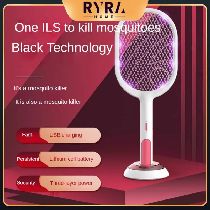 Insect Racket Swatter Zapper Physical Anti-mosquito 2 In 1 Kill Fly Bug Zapper Electric Shock Large Mosquito Killer Trap Summer
Insect Racket Swatter Zapper Physical Anti-mosquito 2 In 1 Kill Fly Bug Zapper Electric Shock Large Mosquito Killer Trap Summer