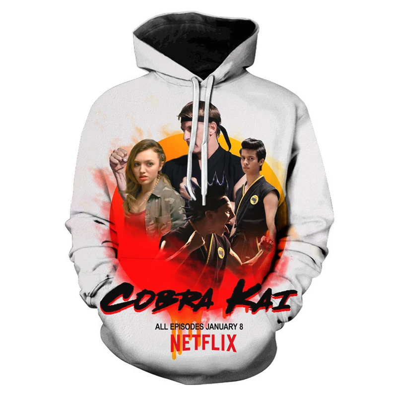 2023 Cobra Kai 3D Printed Hoodie Men Casual Harajuku Sweatshirts Autumn Hot Sale Fleece Hoody Warm Hip Hop Streetwear Mens
2023 Cobra Kai 3D Printed Hoodie Men Casual Harajuku Sweatshirts Autumn Hot Sale Fleece Hoody Warm Hip Hop Streetwear Mens