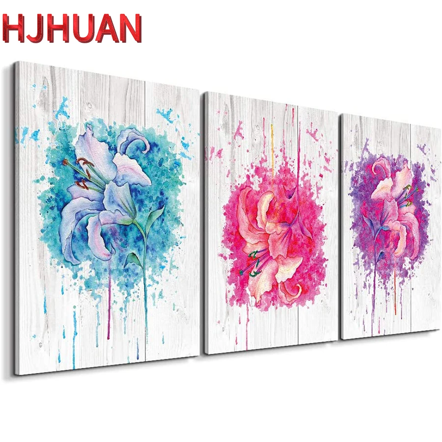 3pcs colorful morning glory Diamond Painting Full Round Square Drill Rhinestone Wall Art Picture Home Decoration Birthday Gift 
3pcs colorful morning glory Diamond Painting Full Round Square Drill Rhinestone Wall Art Picture Home Decoration Birthday Gift