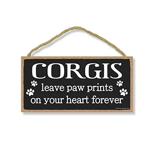 Honey Dew Gifts Corgis Leave Paw Prints, Wooden Pet Memorial Home Decor, Decorative Dog Bereavement Wall Sign,
Honey Dew Gifts Corgis Leave Paw Prints, Wooden Pet Memorial Home Decor, Decorative Dog Bereavement Wall Sign,