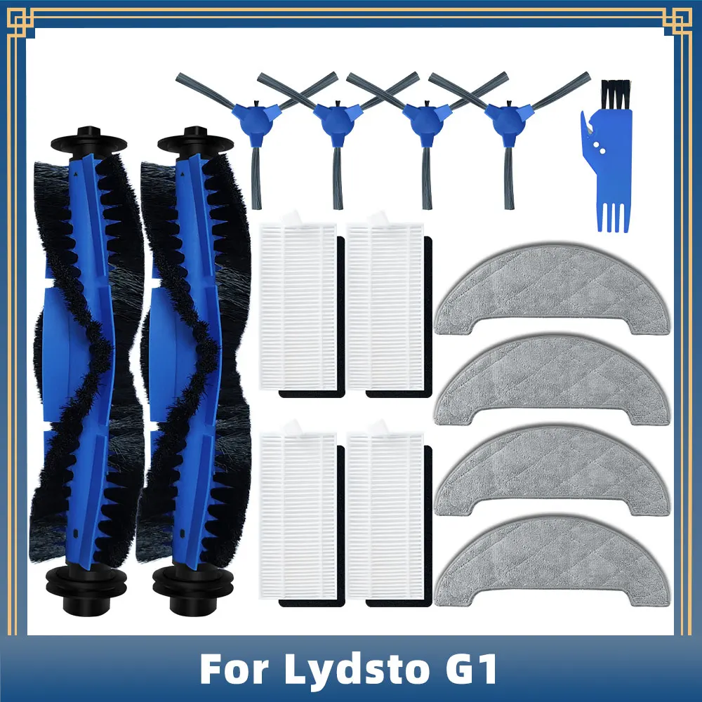 For Xiaomi Lydsto G1 Robot Vacuum Cleaner Spare Parts Accessories Main Side Brush Hepa Filter Mop Rag Cloth Brush Cover
For Xiaomi Lydsto G1 Robot Vacuum Cleaner Spare Parts Accessories Main Side Brush Hepa Filter Mop Rag Cloth Brush Cover