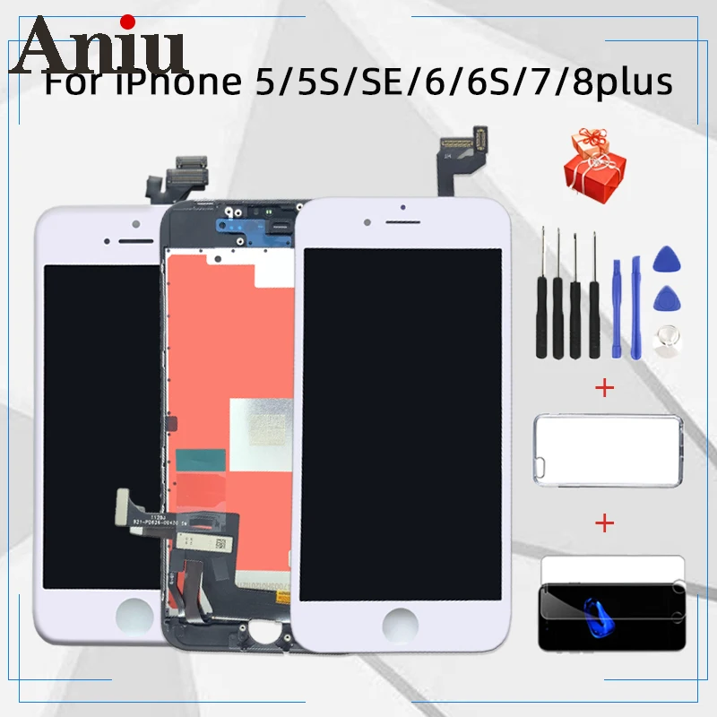 ЖК-дисплей AAA +++ для iPhone 6, 6S, 7, 8 Plus с идеальным 3D сенсорным экраном, дигитайзер в сборе для iPhone 5 5S, без битых пикселей
ЖК-дисплей AAA +++ для iPhone 6, 6S, 7, 8 Plus с идеальным 3D сенсорным экраном, дигитайзер в сборе для iPhone 5 5S, без битых пикселей