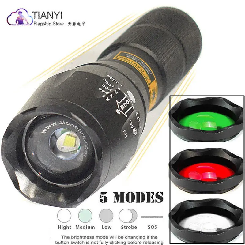 Retractable spotlight flashlight red and green light high transmittance color filter bright light flashlight accessories
Retractable spotlight flashlight red and green light high transmittance color filter bright light flashlight accessories