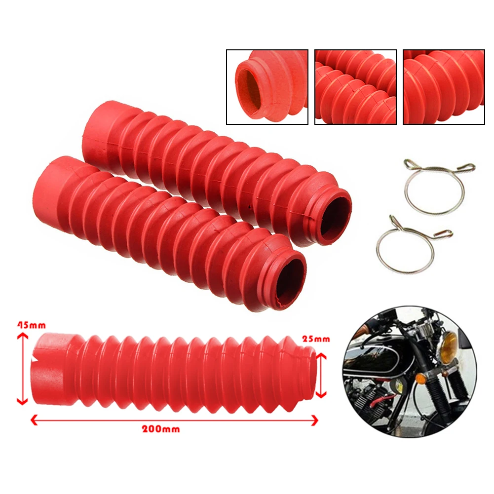 1 Pair Universal Motorcycle Protector Front Fork Dust Cover Boots Motorbike Shock Absorber For Honda XR100R CRF100F
1 Pair Universal Motorcycle Protector Front Fork Dust Cover Boots Motorbike Shock Absorber For Honda XR100R CRF100F