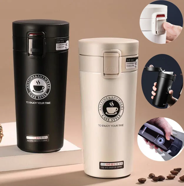 

380ml Double Stainless Steel термос Coffee Leak-Proof Thermos Mug Cup copo termico Water Bottle garrafa termica термос для чая