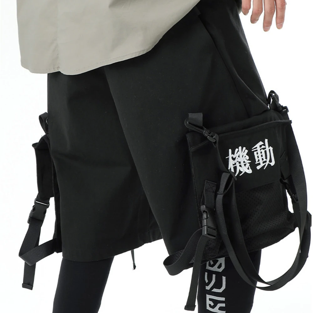 Hip Hop Cargo Shorts Detachable Pocket Tactical Shorts Japanese Streetwear Loose Outdoor Jogger Shorts Drawstring Print Shorts 
Hip Hop Cargo Shorts Detachable Pocket Tactical Shorts Japanese Streetwear Loose Outdoor Jogger Shorts Drawstring Print Shorts