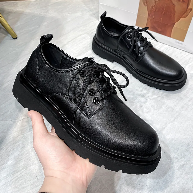 Men Dress Shoes Formal Business Work Shoes Soft Patent Leather Round Toe Men's Oxford Wedding Shoes Lace-up Casual Mens Shoes
Men Dress Shoes Formal Business Work Shoes Soft Patent Leather Round Toe Men's Oxford Wedding Shoes Lace-up Casual Mens Shoes