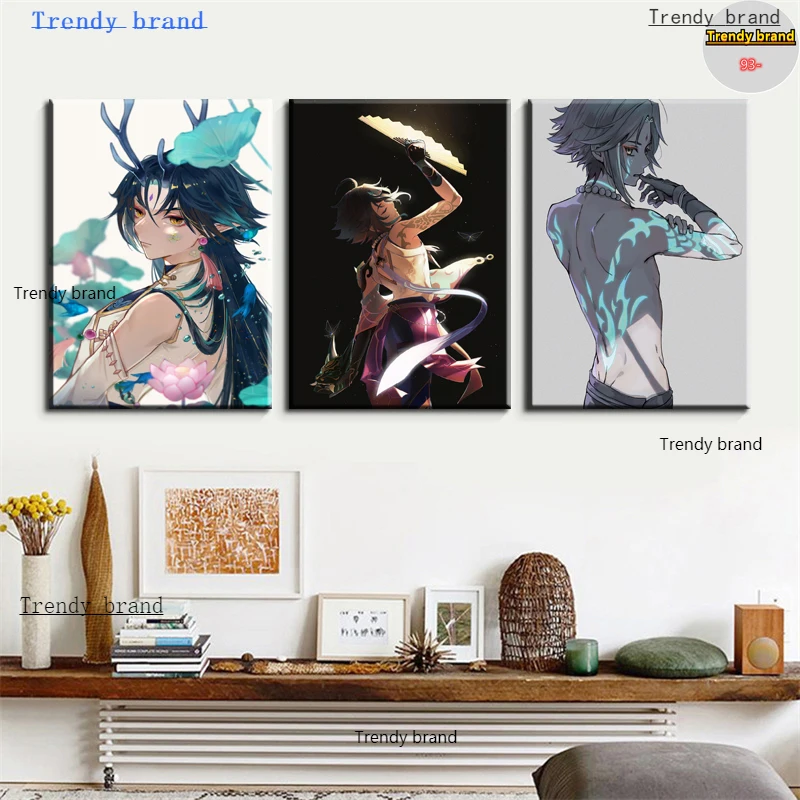 Genshin Impact Game Elf Xiao Anime Canvas Painting Art Nordic Posters and Prints Wall Pictures for Living Room Decor Frameless
Genshin Impact Game Elf Xiao Anime Canvas Painting Art Nordic Posters and Prints Wall Pictures for Living Room Decor Frameless