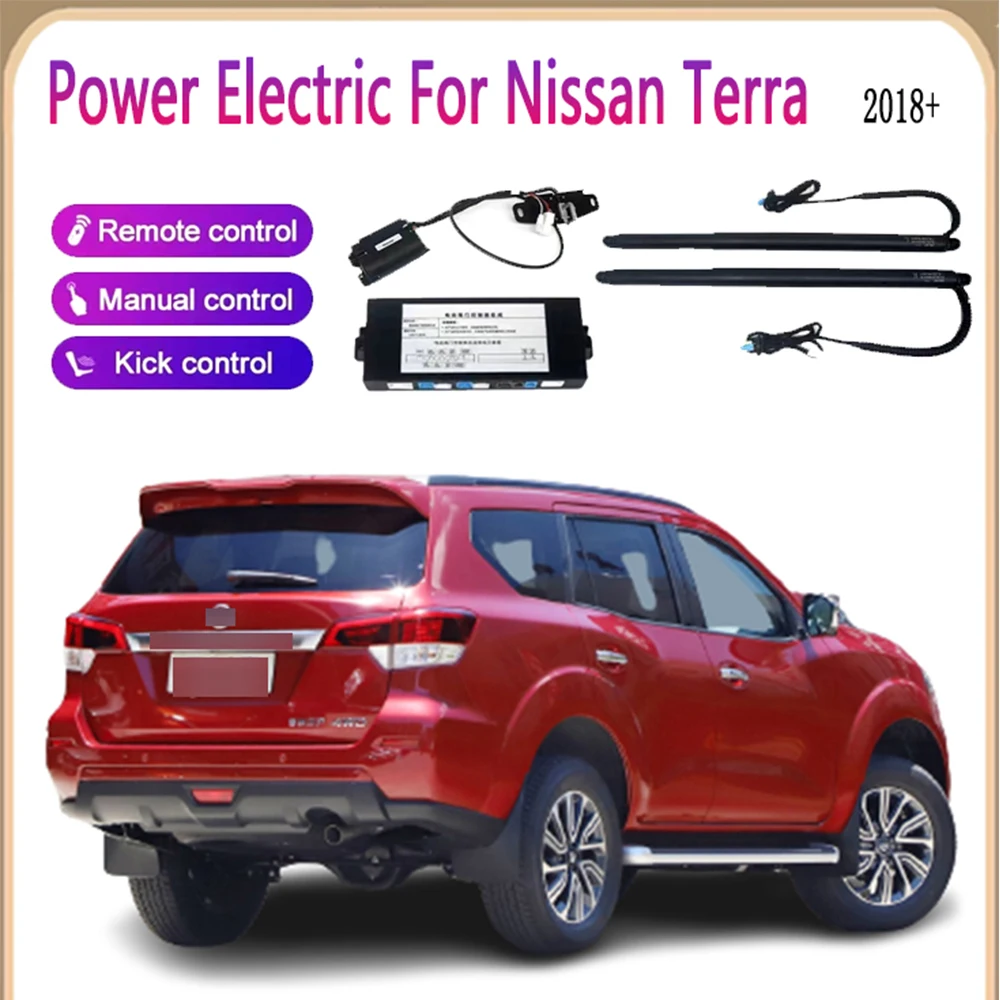 Автоматическая задняя дверь для Nissian Terra 2018 +, Электрический подъемник задних ворот, автомобильный багажник, автооткрывание, закрытие ворот, комплект крышек
Автоматическая задняя дверь для Nissian Terra 2018 +, Электрический подъемник задних ворот, автомобильный багажник, автооткрывание, закрытие ворот, комплект крышек