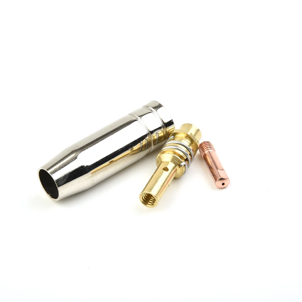 15AK Welding Accessories 3pcs Set Air Cooled Contact Tip Gas Nozzle Holder MIG Torch High quality Practical New
15AK Welding Accessories 3pcs Set Air Cooled Contact Tip Gas Nozzle Holder MIG Torch High quality Practical New