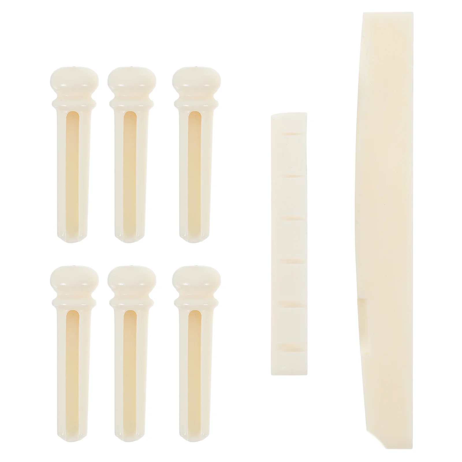 1 Set Guitar Bridge Saddle Folk Guitar Nut Acoustic Guitar Bridge Pins Replacement Guitar Supplies
1 Set Guitar Bridge Saddle Folk Guitar Nut Acoustic Guitar Bridge Pins Replacement Guitar Supplies