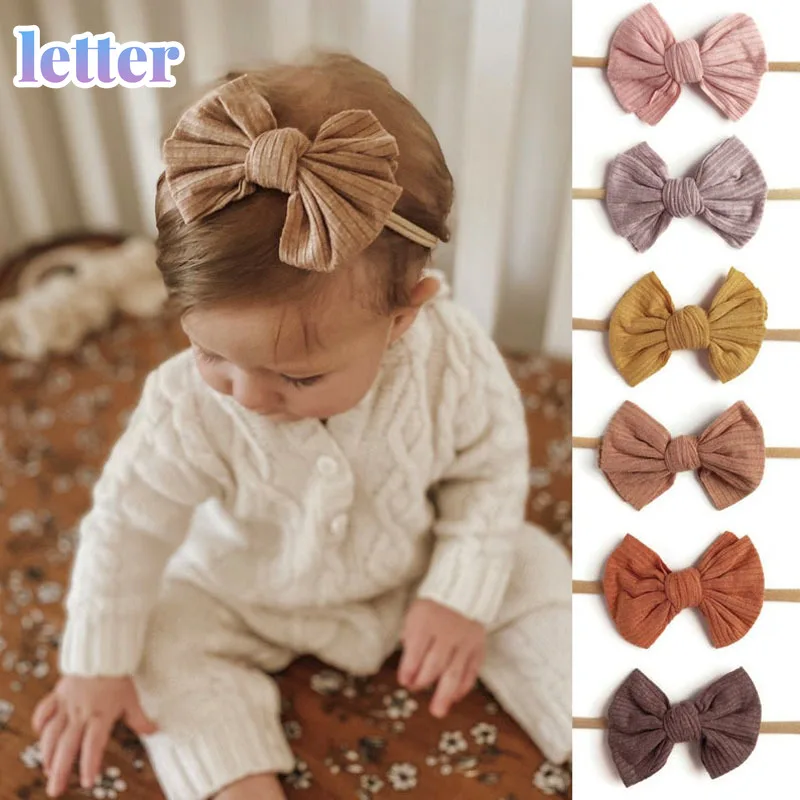 1Pcs Elastic Stripe Bowknow Baby Headband Newborn Girl Boy Hair Accessories Infant Hairband
1Pcs Elastic Stripe Bowknow Baby Headband Newborn Girl Boy Hair Accessories Infant Hairband