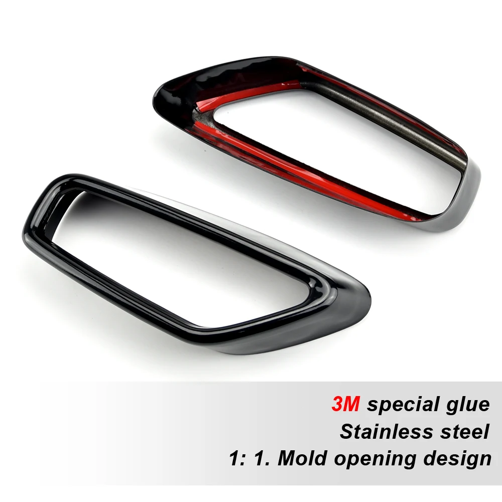2pcs Stainless Steel Car Muffler Exhaust Pipe Tail Cover Trim Exterior Accessories For BMW 5 Series G30 G38 2018-2022
2pcs Stainless Steel Car Muffler Exhaust Pipe Tail Cover Trim Exterior Accessories For BMW 5 Series G30 G38 2018-2022