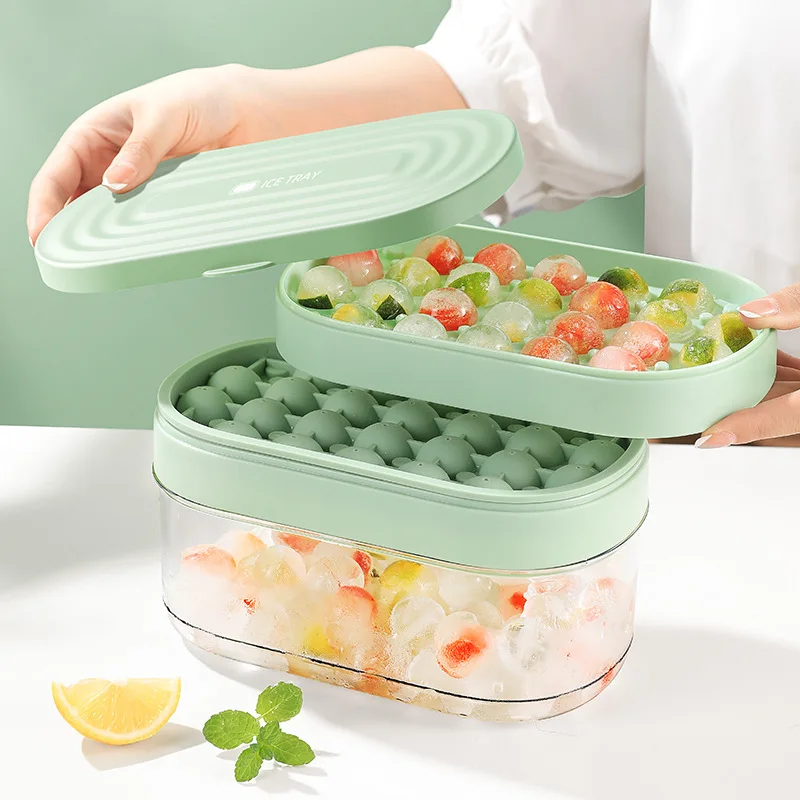 Silicone Ice Tray 24 Grid Quick-Freezing Easy-to-release Mold Round Spherical Refrigeration Appliance
Silicone Ice Tray 24 Grid Quick-Freezing Easy-to-release Mold Round Spherical Refrigeration Appliance