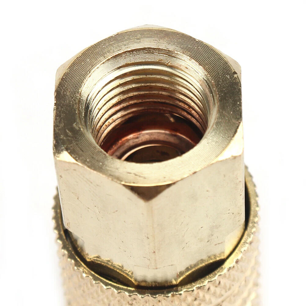 1/4 Inch Brass Quick Connector 21.5/23mm NPT Female Thread Adapter For Connecting Air Hose Air Compressor Accessories
1/4 Inch Brass Quick Connector 21.5/23mm NPT Female Thread Adapter For Connecting Air Hose Air Compressor Accessories