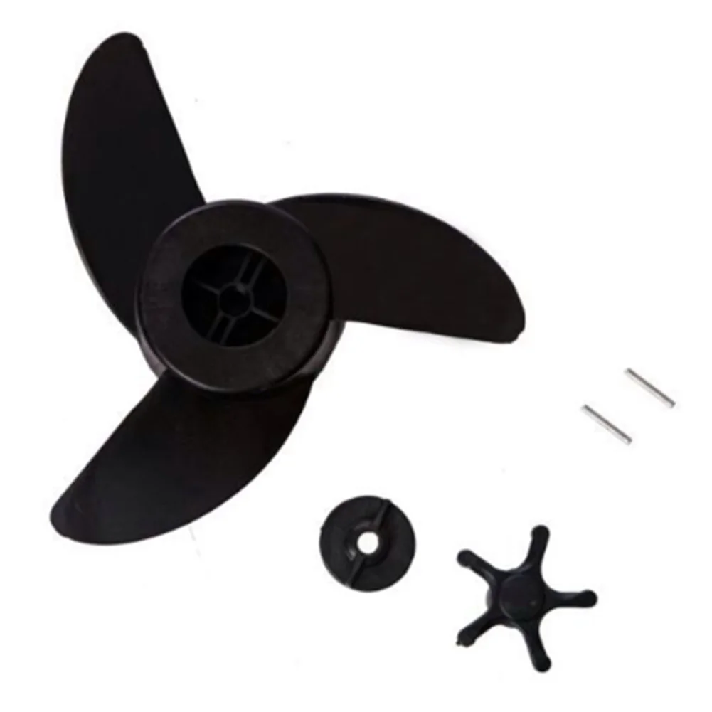 Three-blade Propeller Replacement Watersnake Black Easy To Install Electric Motor For ET44L ET54L D65 Outboard
Three-blade Propeller Replacement Watersnake Black Easy To Install Electric Motor For ET44L ET54L D65 Outboard