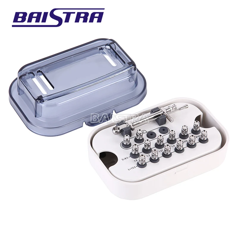 Baistra Portable Dental Implant Torque Wrench and Drivers Kit/ Implant Tools Kit
Baistra Portable Dental Implant Torque Wrench and Drivers Kit/ Implant Tools Kit