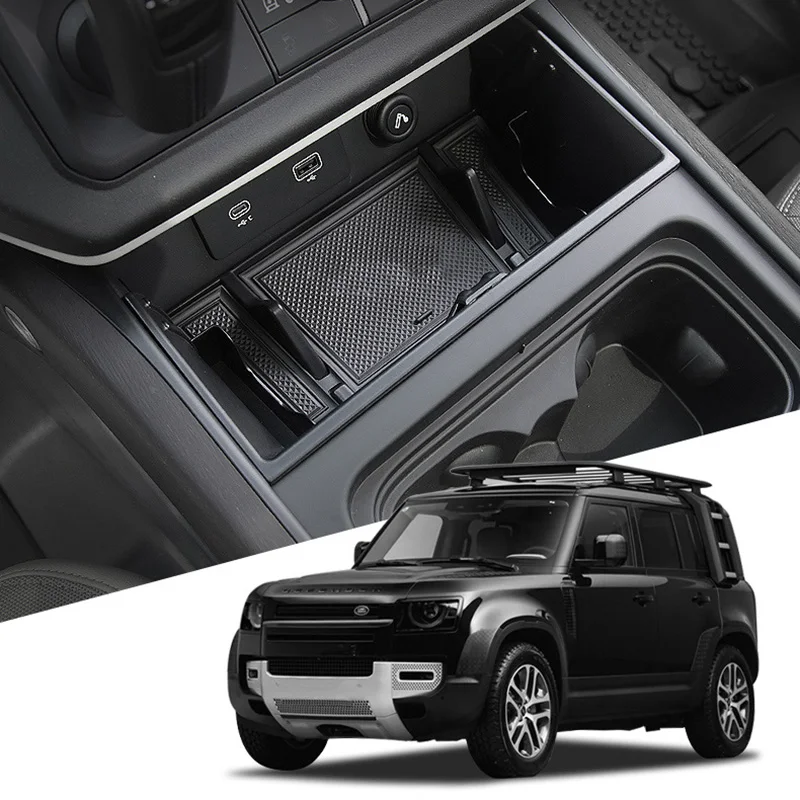 

Автомобильный центральный подлокотник для хранения, коробка для хранения телефона для Land Rover Defender 90 110 2020-2022, автомобильный Стайлинг, аксессуары для интерьера