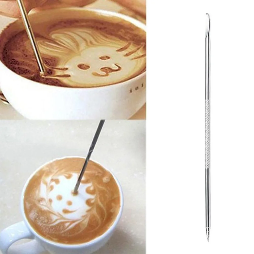 1PC Pull Flower Needle Coffee Decorating Art Pen Latte Art Fancy Coffee Needle Tool Pull Flower Needle Barista Accessories
1PC Pull Flower Needle Coffee Decorating Art Pen Latte Art Fancy Coffee Needle Tool Pull Flower Needle Barista Accessories