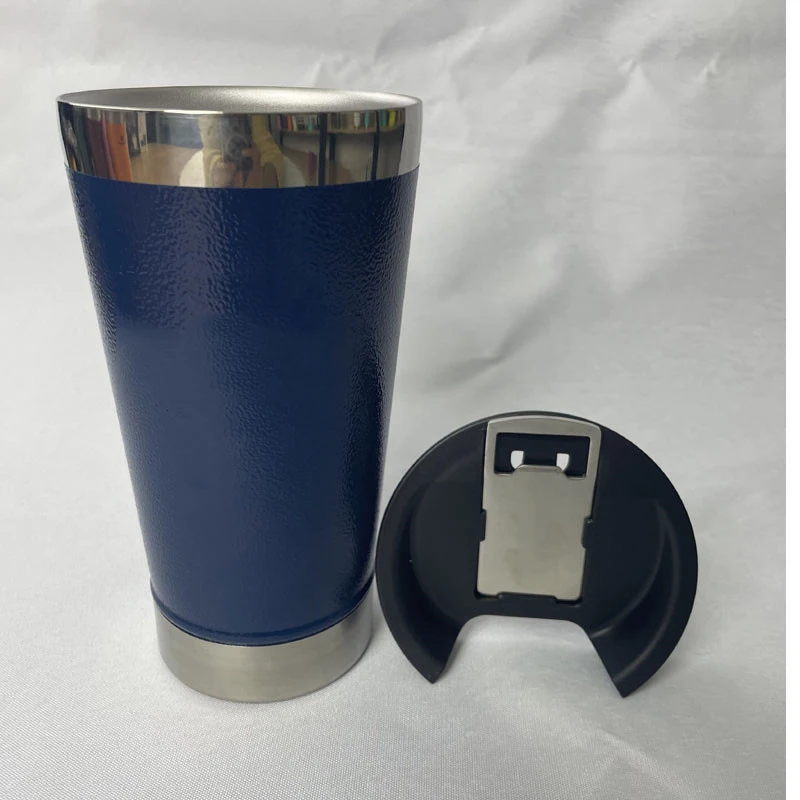 S/Logo 473ml Double Wall Vacuum Insulated Beer Coffee Cups Stainless Steel Thermos Mug with Lid Opener for Hot Cold Water Bottle
S/Logo 473ml Double Wall Vacuum Insulated Beer Coffee Cups Stainless Steel Thermos Mug with Lid Opener for Hot Cold Water Bottle