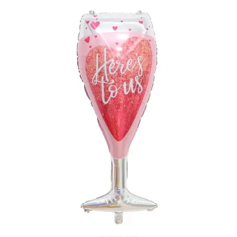 1pc 41.5*90cm Valentine’s Day Balloon Wine Glass Foil Balloons Wedding Party Mariage Decoration Valentine Day Globos
1pc 41.5*90cm Valentine’s Day Balloon Wine Glass Foil Balloons Wedding Party Mariage Decoration Valentine Day Globos