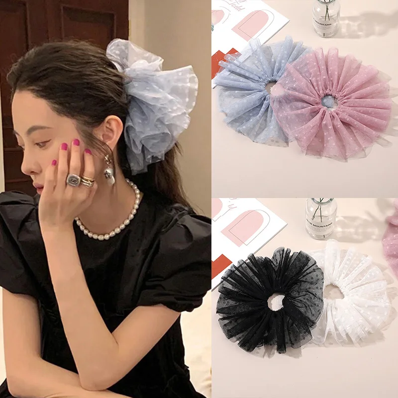 2022 New Oversized Hair Scrunchies Fashion Organza Elastic Hair Bands Multi-layer Mesh Ponytail Holder Headwear Hair Accessories
2022 New Oversized Hair Scrunchies Fashion Organza Elastic Hair Bands Multi-layer Mesh Ponytail Holder Headwear Hair Accessories