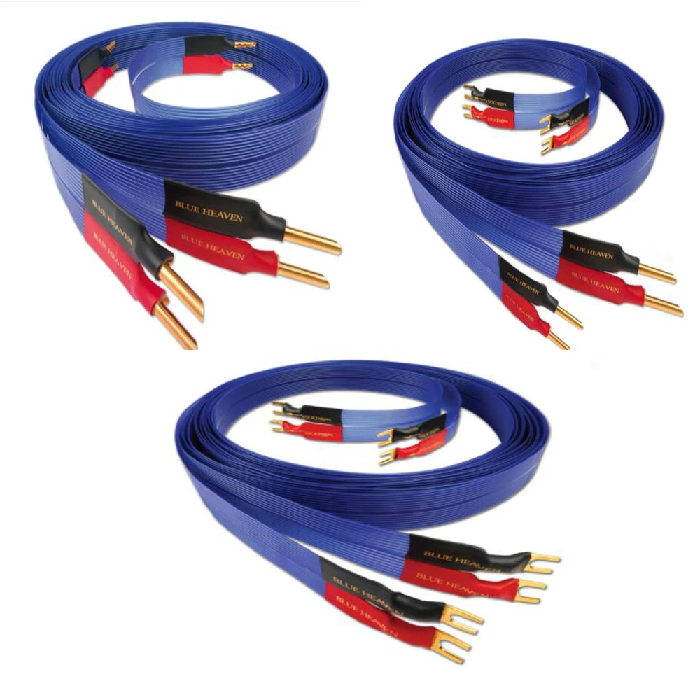 Акустический кабель Nordost Blue Heaven Посеребренный провод громкоговорителя из бескислородной меди Плоские аудиокабели Hifi Аудиофильский шнур Audioquest для усилителя DVD CD-плеер
Акустический кабель Nordost Blue Heaven Посеребренный провод громкоговорителя из бескислородной меди Плоские аудиокабели Hifi Аудиофильский шнур Audioquest для усилителя DVD CD-плеер