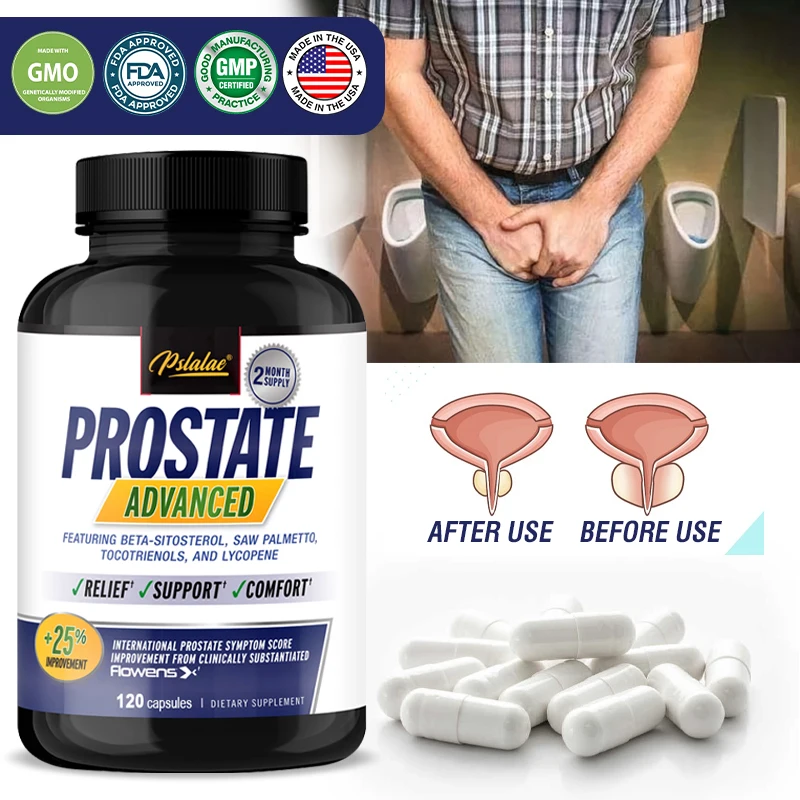 

Saw Palmetto Supplement Improves Prostate Progression in Men, Relieves Bladder and Urination, Reduces Visits To The Bathroom