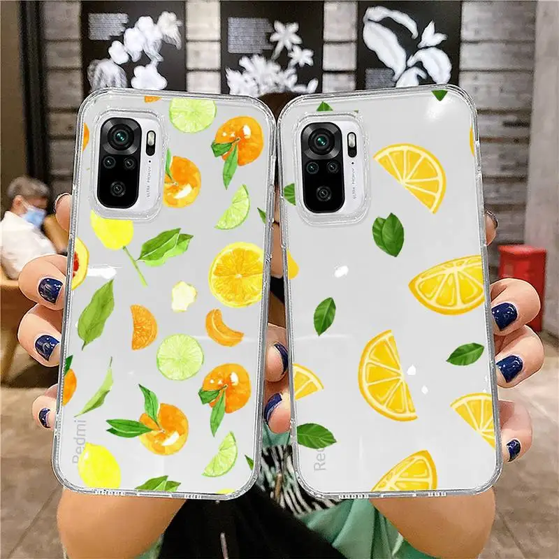 Fruit lemon yellow pattern Phone Case Transparent for Xiaomi redmi note x f poco 10 11 9 7 8 3 i t s pro cover shell coque
Fruit lemon yellow pattern Phone Case Transparent for Xiaomi redmi note x f poco 10 11 9 7 8 3 i t s pro cover shell coque