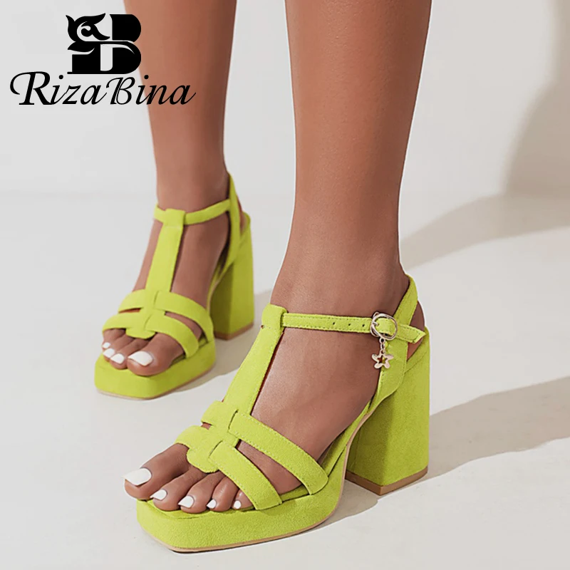 RIZABINA Plus Size 34-46 Women Sandals platform Square Toe New Shoes Ladies Summer Fashion Cool Club Party Woman Footwear
RIZABINA Plus Size 34-46 Women Sandals platform Square Toe New Shoes Ladies Summer Fashion Cool Club Party Woman Footwear