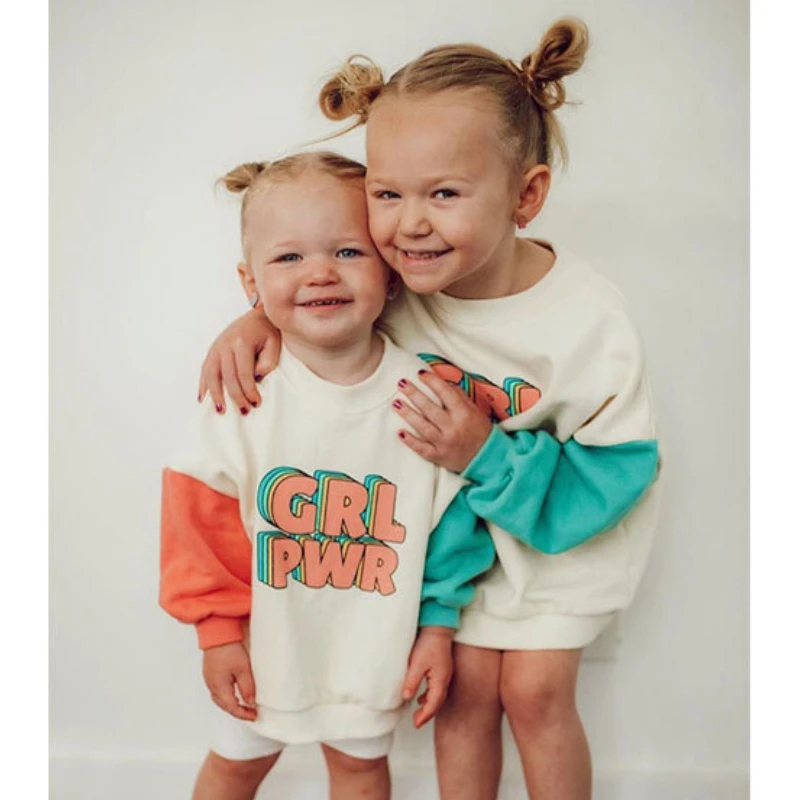 Autumn Baby Sweatshirt Clothes Set Fashion Letter Print Patchwork Tops+Pants Suit Newborn Infant Tracksuit Girls Boys Outfits
Autumn Baby Sweatshirt Clothes Set Fashion Letter Print Patchwork Tops+Pants Suit Newborn Infant Tracksuit Girls Boys Outfits