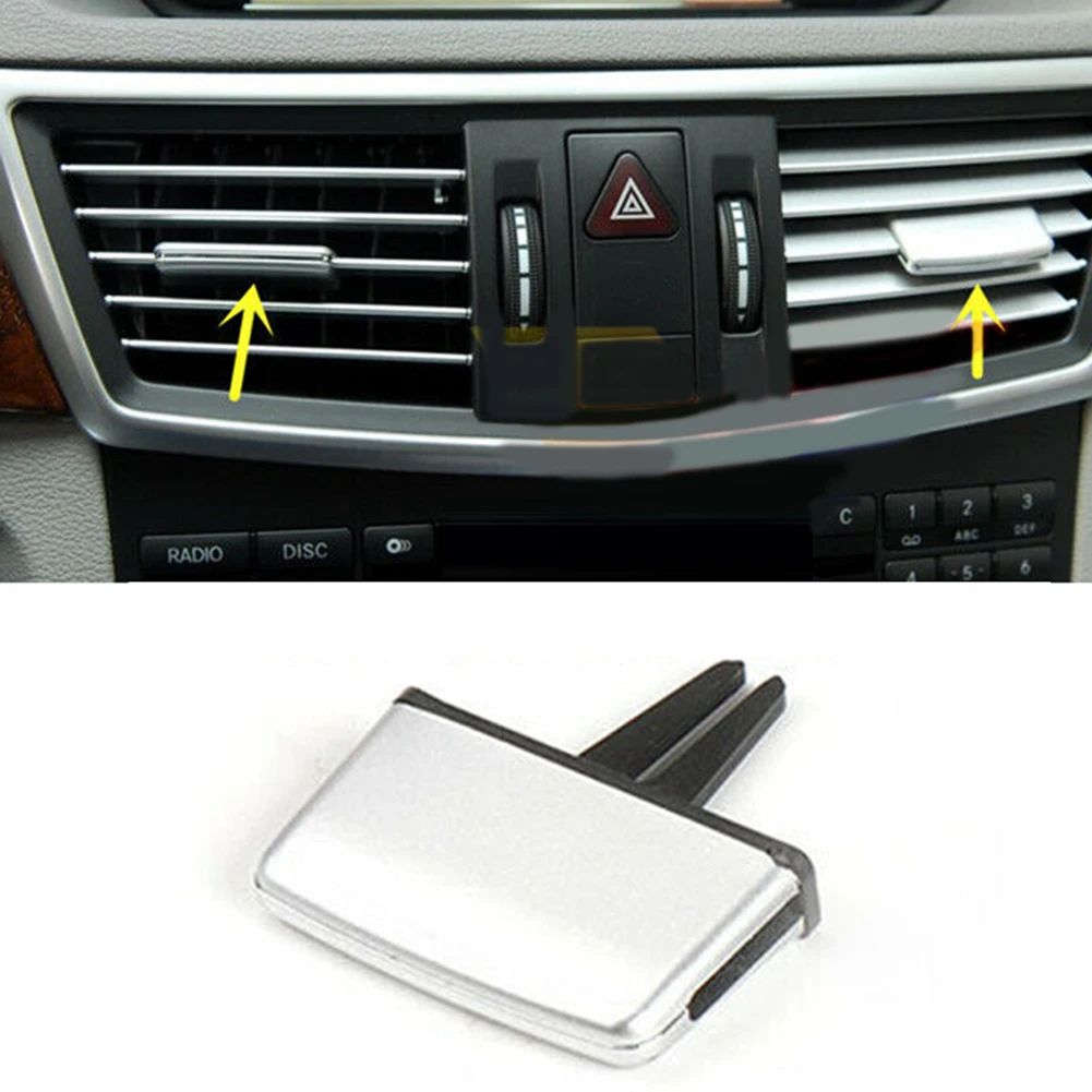 1x Silver Front 4DR 2009-13 A/C Air Vent Correct Connector Direct Installation For Mercedes-Benz Paddle Clip Brand New
1x Silver Front 4DR 2009-13 A/C Air Vent Correct Connector Direct Installation For Mercedes-Benz Paddle Clip Brand New