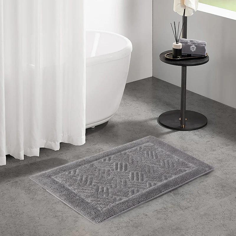 Drymax Latest Memory Foam Bath Mat Anti Skid Super Absorbent Floor Towel With Classic Hotel Pattern For Bathroom Quick Dry Rug
Drymax Latest Memory Foam Bath Mat Anti Skid Super Absorbent Floor Towel With Classic Hotel Pattern For Bathroom Quick Dry Rug