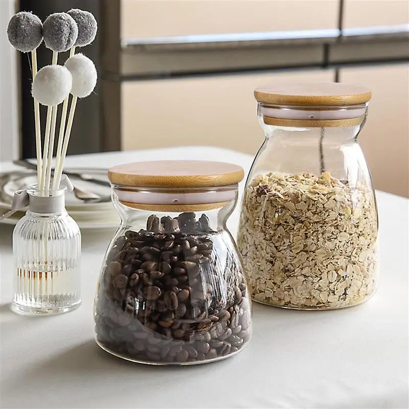 2pcs Grain Canister Food Sealed Storage Container Clear Glass Jar Empty Storage Bottle for Loose Tea Coffee Bean Sugar Salt
2pcs Grain Canister Food Sealed Storage Container Clear Glass Jar Empty Storage Bottle for Loose Tea Coffee Bean Sugar Salt
