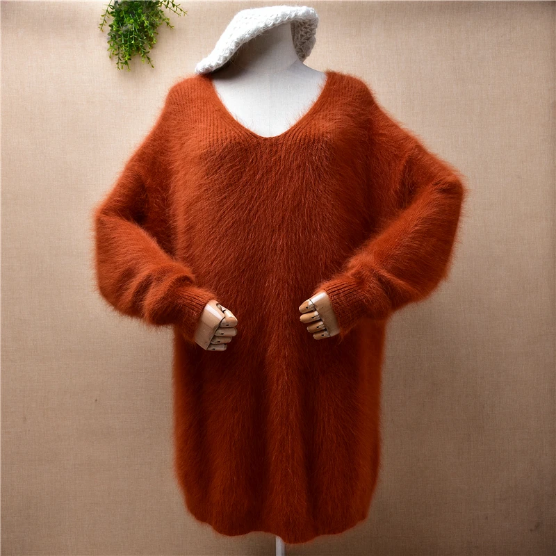 Женский пуловер с длинным рукавом и круглым вырезом, с ворсом
Женский пуловер с длинным рукавом и круглым вырезом, с ворсом