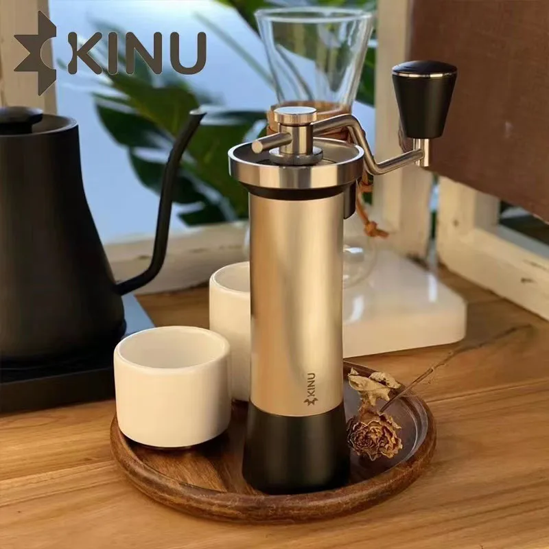 KINU M47 Manual Coffee Grinder Cafeteira Cozinha Coffee Accessories Portable High Quality Hand Grinder Titanium Plating Burr
KINU M47 Manual Coffee Grinder Cafeteira Cozinha Coffee Accessories Portable High Quality Hand Grinder Titanium Plating Burr