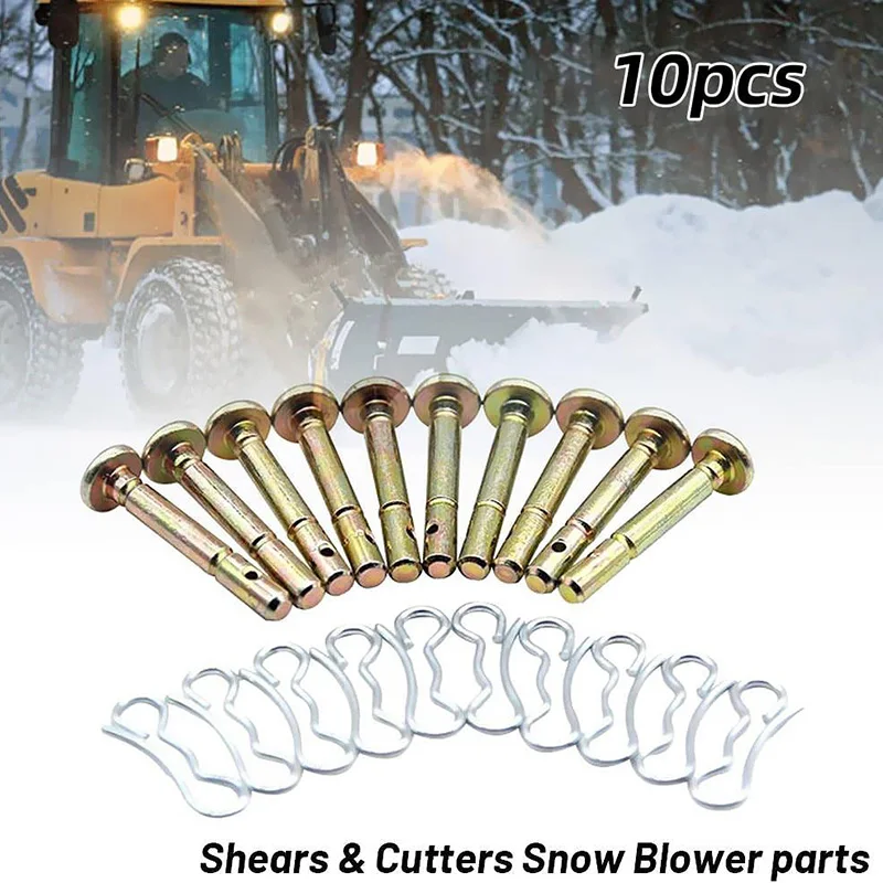 Pack of 10 Snowblower Shear Pins and Cotter Pins Snow Blower Replacement Pack of 10 Snow Blower Replacement gass
Pack of 10 Snowblower Shear Pins and Cotter Pins Snow Blower Replacement Pack of 10 Snow Blower Replacement gass