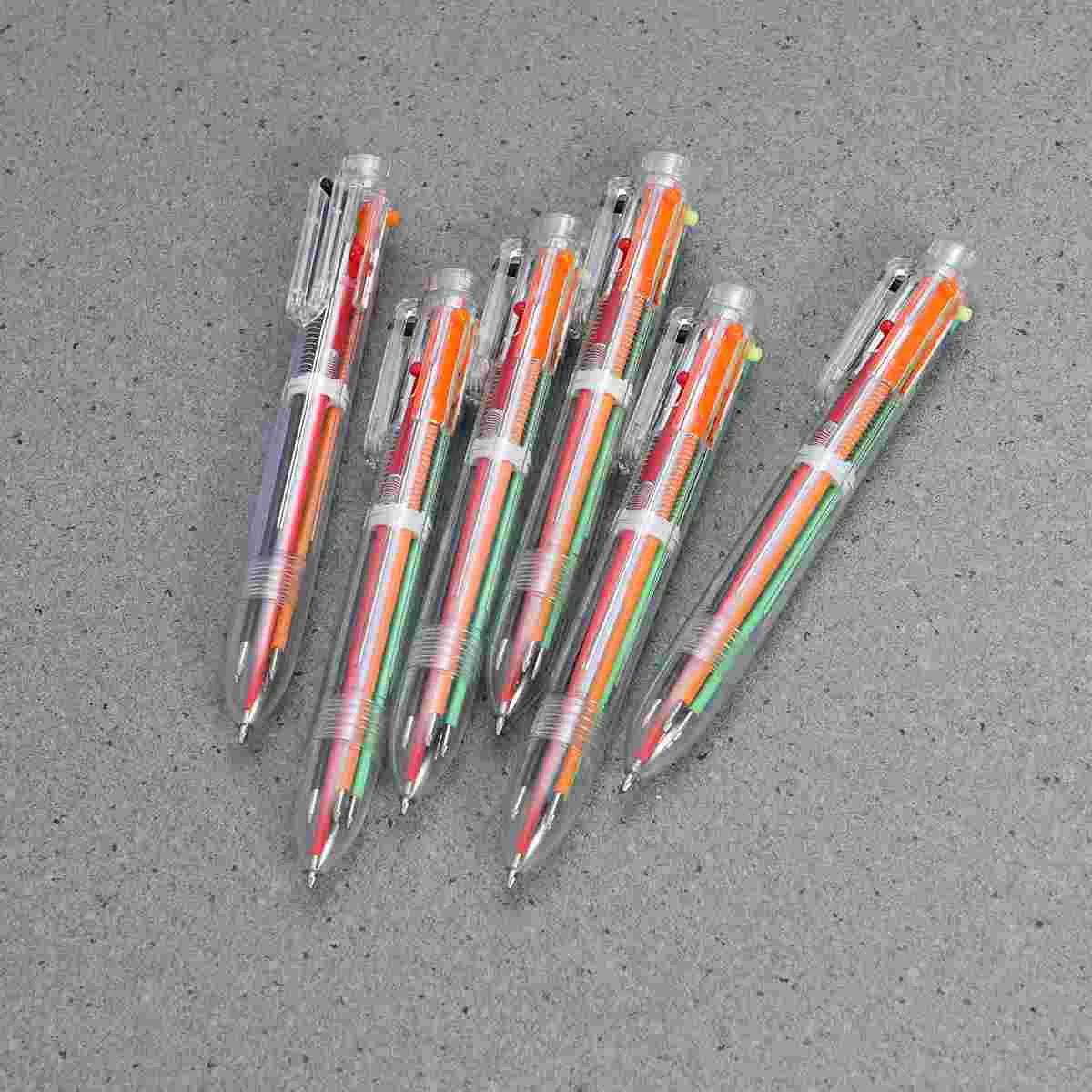 6pcs Retractable Roller Ball Pens Creative Six Color Ballpoint Pen School Office Stationery Supply
6pcs Retractable Roller Ball Pens Creative Six Color Ballpoint Pen School Office Stationery Supply