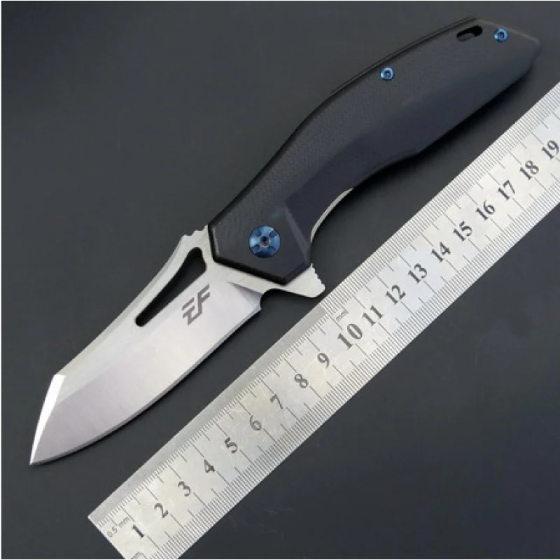 EF911 Folding Knife D2 Blade+ G10 Handle Knife Camping Pocket Knife EDC Outdoor tool knife 
EF911 Folding Knife D2 Blade+ G10 Handle Knife Camping Pocket Knife EDC Outdoor tool knife