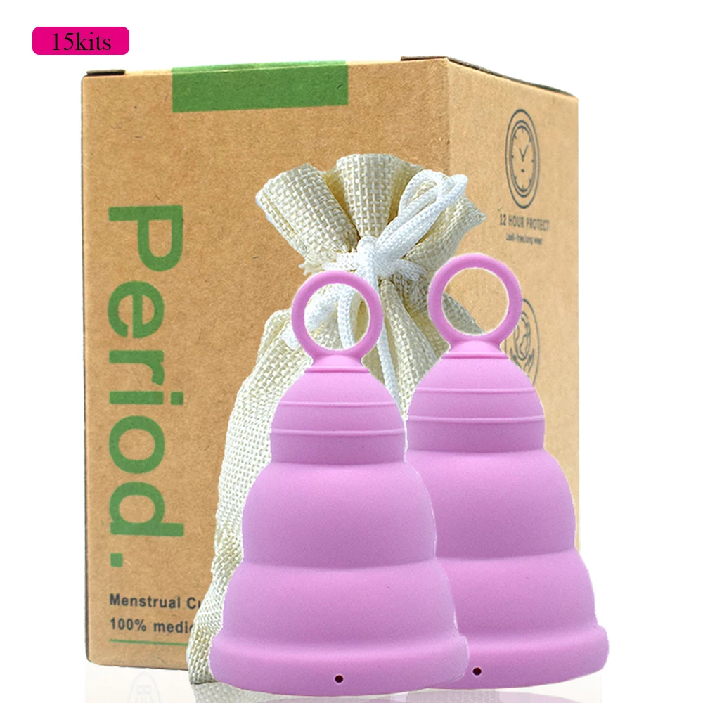 Timkdle 15 Sets Foldable Copa Menstrual Cup Beauty Health Period Coletor Menstrual Feminine Hygiene Product менструальная
Timkdle 15 Sets Foldable Copa Menstrual Cup Beauty Health Period Coletor Menstrual Feminine Hygiene Product менструальная