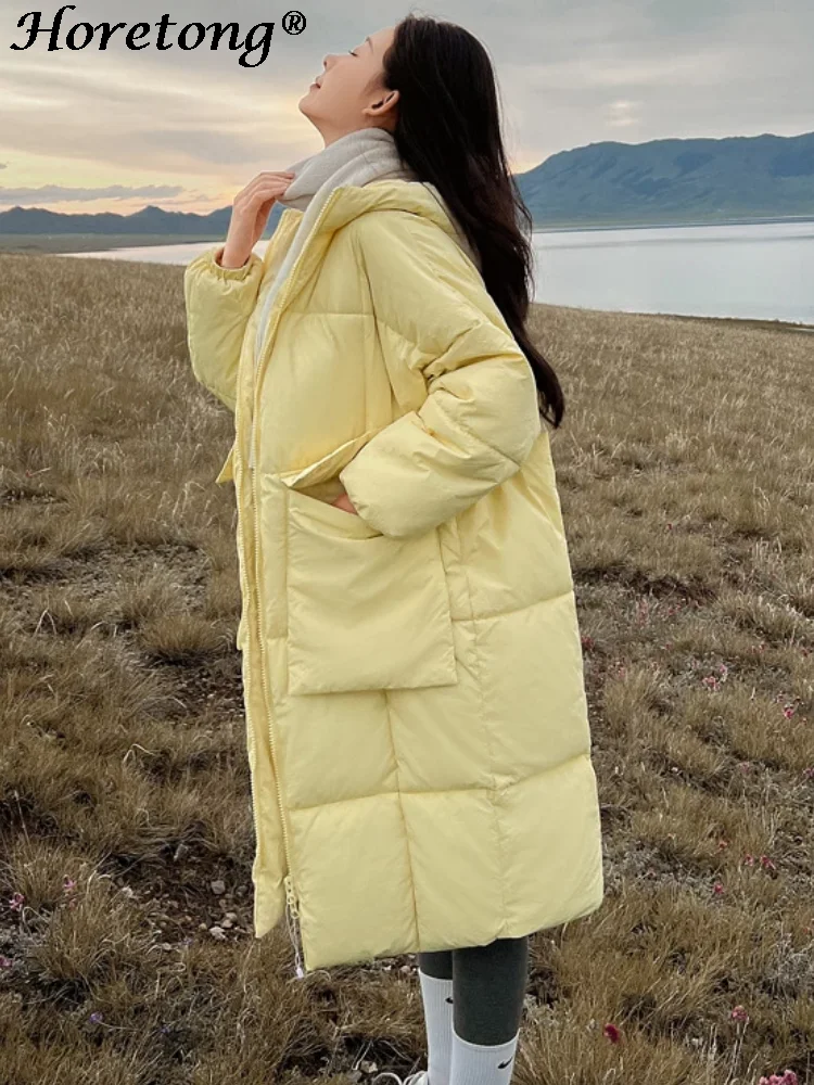Horetong Korean Fashion Parkas 2022 New Winter Women's Down Jacket Hooded Thick Warm Cotton-padded Clothes Loose Casual Coat
Horetong Korean Fashion Parkas 2022 New Winter Women's Down Jacket Hooded Thick Warm Cotton-padded Clothes Loose Casual Coat