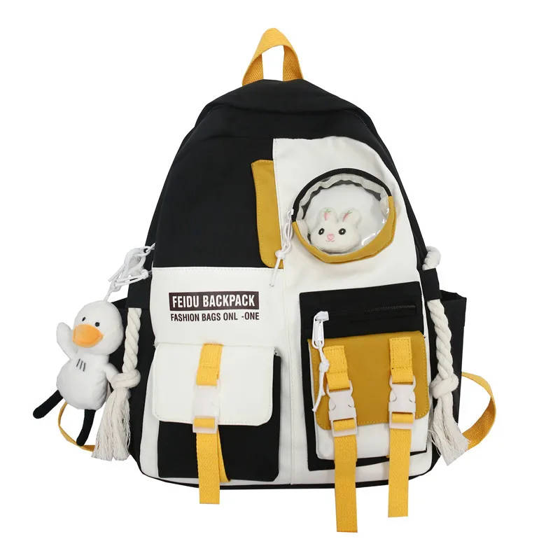 Teenager Bagpack for Girl 2022 Backpack Back Bag Schoolcot Fashion Backpacks Schoolbag Women Mochila Impermeable Canvas Bags
Teenager Bagpack for Girl 2022 Backpack Back Bag Schoolcot Fashion Backpacks Schoolbag Women Mochila Impermeable Canvas Bags