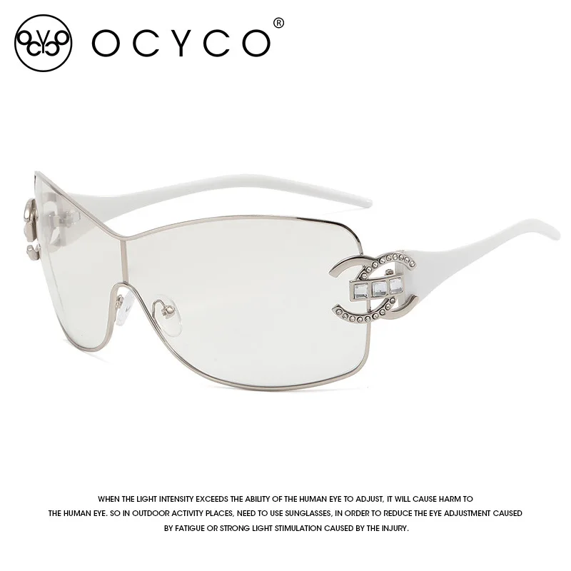 Luxury Diamond One-piece Punk Sunglasses Women 2023 Vintage Oversize Pilot Ladies Sun Glasses Men Sunglass Shades Eyewear
Luxury Diamond One-piece Punk Sunglasses Women 2023 Vintage Oversize Pilot Ladies Sun Glasses Men Sunglass Shades Eyewear