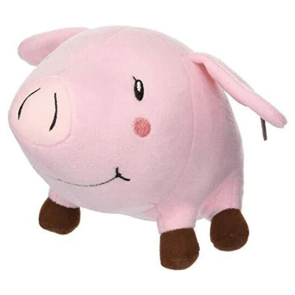 Anime Cartoon The Seven Deadly Sins Hawk Pig Plush Cosplay Toy Soft Stuffed Animal Doll Gifts 20cm