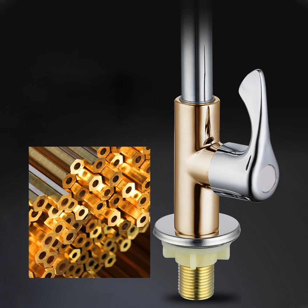 Brass Rotation Kitchen Faucet Water Purifier Single Lever Hole Tap Cold Bars Bathrooms Toilets Kitchen Fixtures Home Accessories
Brass Rotation Kitchen Faucet Water Purifier Single Lever Hole Tap Cold Bars Bathrooms Toilets Kitchen Fixtures Home Accessories