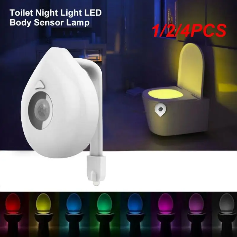 1/2/4PCS Colors Changing Toilet Bowl Night Light Motion Sensor LED Waterproof Bathroom Light Battery Operated For Washroom Home
1/2/4PCS Colors Changing Toilet Bowl Night Light Motion Sensor LED Waterproof Bathroom Light Battery Operated For Washroom Home