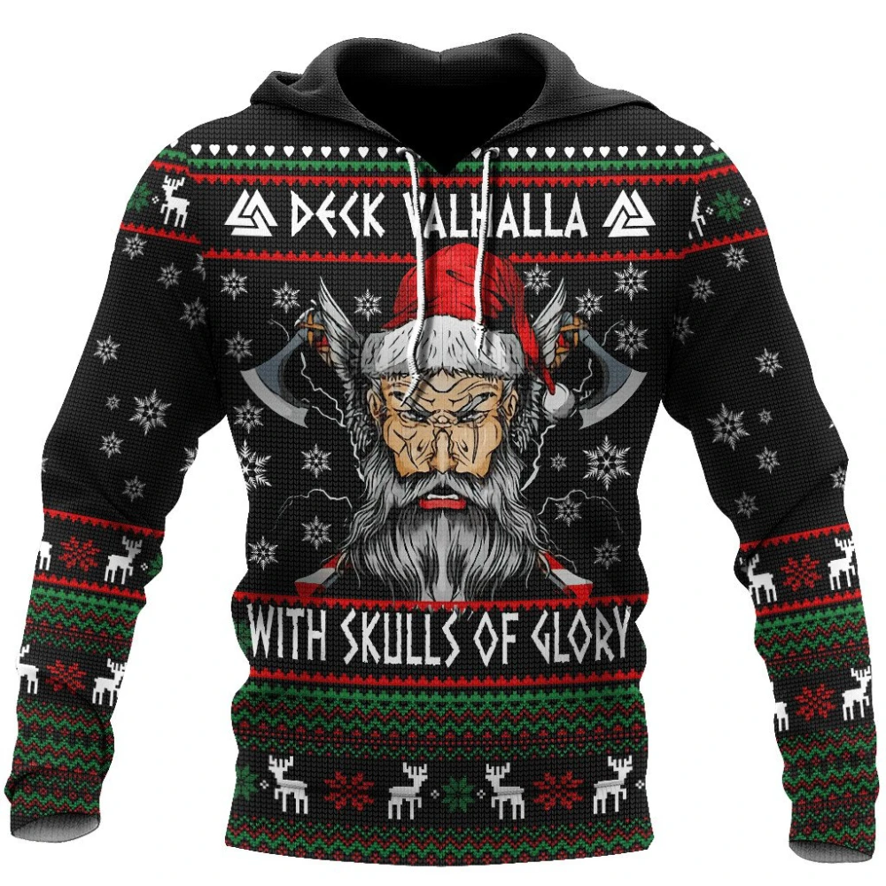 Autumn Men's Christmas Hoodies Viking Santa Print Hoody Loose Streetwear Clothes 2022 Cool Hip Hop Sweatshirt Fashion Jacket Top
Autumn Men's Christmas Hoodies Viking Santa Print Hoody Loose Streetwear Clothes 2022 Cool Hip Hop Sweatshirt Fashion Jacket Top