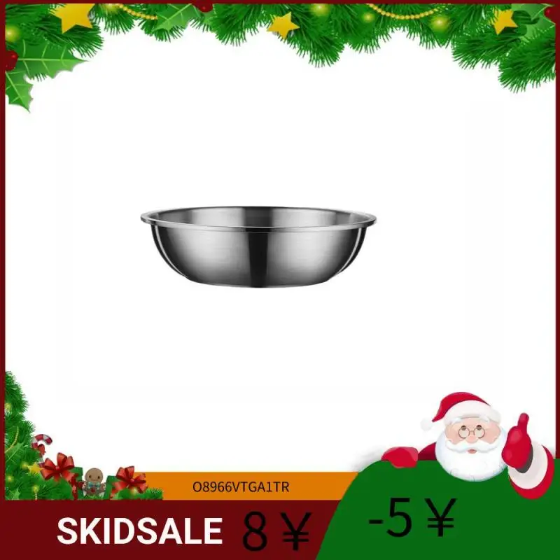 Thicken Stainless Steel Mixing Bowls Salad Food Soup Egg Beater Bowl Vegetable Fruit Cleaning Basin Tableware Kitchen Utensils
Thicken Stainless Steel Mixing Bowls Salad Food Soup Egg Beater Bowl Vegetable Fruit Cleaning Basin Tableware Kitchen Utensils
