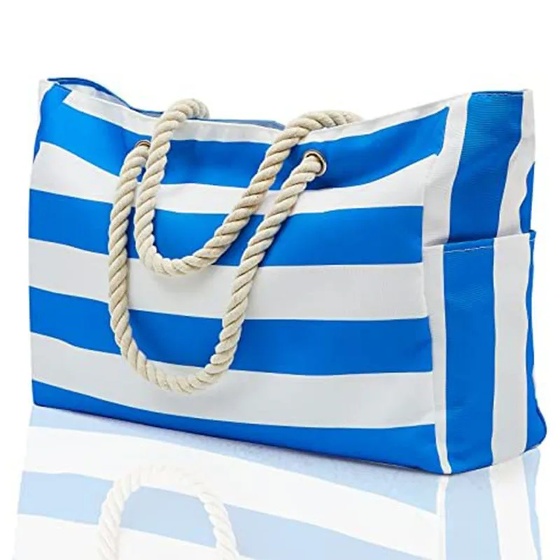 2pcs Shopping Bags Women Canvas Stripes Prints Large Capacity Travel Beach Bag Mix Color
2pcs Shopping Bags Women Canvas Stripes Prints Large Capacity Travel Beach Bag Mix Color